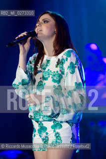 Rome, Auditorium Music Park May 05 2013.Annalisa in concert: “Non so ballare tour” . ©Riccardo Musacchio & Flavio Ianniello/Rosebud2