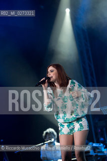Rome, Auditorium Music Park May 05 2013.Annalisa in concert: “Non so ballare tour” . ©Riccardo Musacchio & Flavio Ianniello/Rosebud2
