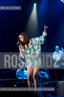 Rome, Auditorium Music Park May 05 2013.Annalisa in concert: “Non so ballare tour” . ©Riccardo Musacchio & Flavio Ianniello/Rosebud2