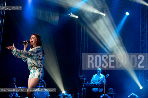 Rome, Auditorium Music Park May 05 2013.Annalisa in concert: “Non so ballare tour” . ©Riccardo Musacchio & Flavio Ianniello/Rosebud2