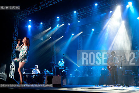 Rome, Auditorium Music Park May 05 2013.Annalisa in concert: “Non so ballare tour” . ©Riccardo Musacchio & Flavio Ianniello/Rosebud2