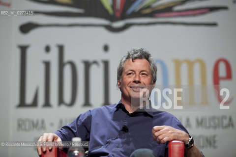 Roma,  Auditorium Parco della Musica 11 03 2012.Libri Come, Festa del Libro e della Letteratura.Nella foto: conferenza Alessandro Baricco.   ©Riccardo Musacchio & Flavio Ianniello/Rosebud2