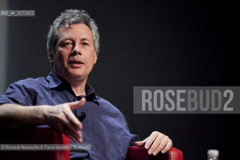 Roma,  Auditorium Parco della Musica 11 03 2012.Libri Come, Festa del Libro e della Letteratura.Nella foto: conferenza Alessandro Baricco.   ©Riccardo Musacchio & Flavio Ianniello/Rosebud2