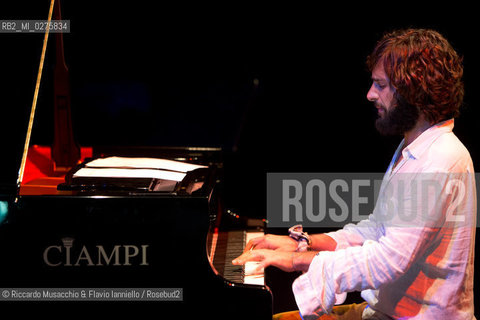 Rome, Auditorium Music Park May 16 2013.Saxophone Festival “Travel Dialogues”.Francesco Cafiso sax.Dino Rubino piano. ©Riccardo Musacchio & Flavio Ianniello/Rosebud2