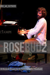 Rome, Auditorium Music Park May 16 2013.Saxophone Festival “Travel Dialogues”.Francesco Cafiso sax.Dino Rubino piano. ©Riccardo Musacchio & Flavio Ianniello/Rosebud2