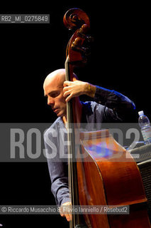 Rome, Auditorium Music Park May 16 2013.Saxophone Festival.Maurizio Giammarco Quartet featuring Battista Lena.Maurizio Giammarco sax.Battista Lena guitar.Luca Bulgarelli bass.Marcello di Leonardo drums. ©Riccardo Musacchio & Flavio Ianniello/Rosebud2