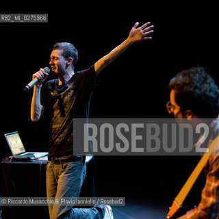 Roma, Auditorium Parco della Musica 24 05 2013.Generazione XL Andrea Nardinocchi.special guest Giuliano Sangiorgi Negramaro.. ©Riccardo Musacchio & Flavio Ianniello/Rosebud2