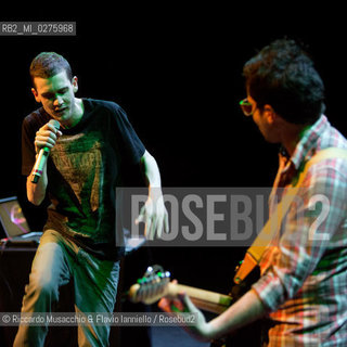 Roma, Auditorium Parco della Musica 24 05 2013.Generazione XL Andrea Nardinocchi.special guest Giuliano Sangiorgi Negramaro.. ©Riccardo Musacchio & Flavio Ianniello/Rosebud2