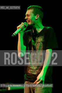 Roma, Auditorium Parco della Musica 24 05 2013.Generazione XL Andrea Nardinocchi.special guest Giuliano Sangiorgi Negramaro.. ©Riccardo Musacchio & Flavio Ianniello/Rosebud2