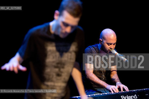Roma, Auditorium Parco della Musica 24 05 2013.Generazione XL Andrea Nardinocchi.special guest Giuliano Sangiorgi Negramaro.. ©Riccardo Musacchio & Flavio Ianniello/Rosebud2
