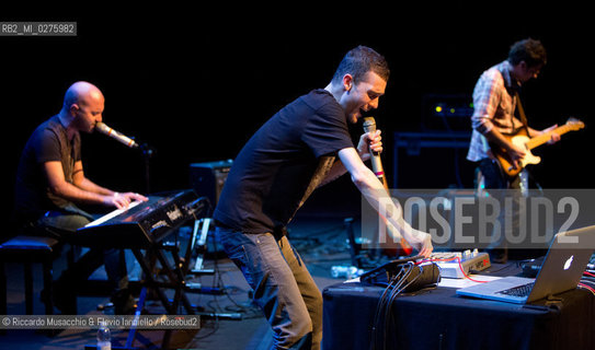 Roma, Auditorium Parco della Musica 24 05 2013.Generazione XL Andrea Nardinocchi.special guest Giuliano Sangiorgi Negramaro.. ©Riccardo Musacchio & Flavio Ianniello/Rosebud2