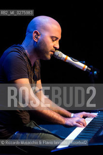 Roma, Auditorium Parco della Musica 24 05 2013.Generazione XL Andrea Nardinocchi.special guest Giuliano Sangiorgi Negramaro.. ©Riccardo Musacchio & Flavio Ianniello/Rosebud2