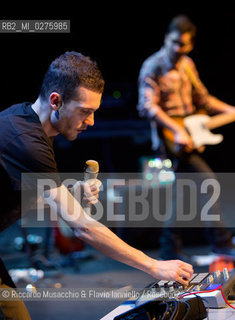 Roma, Auditorium Parco della Musica 24 05 2013.Generazione XL Andrea Nardinocchi.special guest Giuliano Sangiorgi Negramaro.. ©Riccardo Musacchio & Flavio Ianniello/Rosebud2