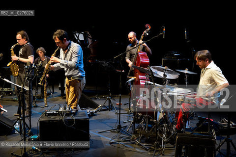 Roma, Auditorium Parco della Musica 17 05 2013.Festival del sassofono “From the Heel”.Puglia Jazz Factory.Partipilo, Casarano, Signorile, Bardoscia, Accardi.Gaetano Partipilo sax alto e soprano.Raffaele Casarano sax alto e soprano.Mirko Signorile pianoforte.Marco Bardoscia contrabbasso.Fabio Accardi batteria. ©Riccardo Musacchio & Flavio Ianniello/Rosebud2