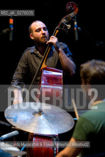 Roma, Auditorium Parco della Musica 17 05 2013.Festival del sassofono “From the Heel”.Puglia Jazz Factory.Partipilo, Casarano, Signorile, Bardoscia, Accardi.Gaetano Partipilo sax alto e soprano.Raffaele Casarano sax alto e soprano.Mirko Signorile pianoforte.Marco Bardoscia contrabbasso.Fabio Accardi batteria. ©Riccardo Musacchio & Flavio Ianniello/Rosebud2