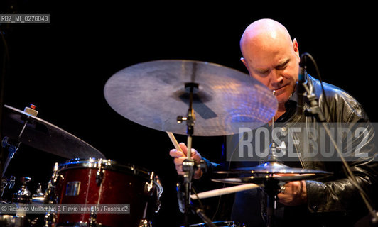 Roma, Auditorium Parco della Musica 17 05 2013.Festival del sassofono Roberto Gatto.special guest .Max Ionata, Francesco Bearzatti, Luca Fattorini.Roberto Gatto batteria.Max Ionata sassofono.Francesco Bearzatti sassofono.Luca Fattorini basso. ©Riccardo Musacchio & Flavio Ianniello/Rosebud2