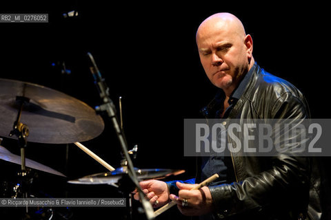Roma, Auditorium Parco della Musica 17 05 2013.Festival del sassofono Roberto Gatto.special guest .Max Ionata, Francesco Bearzatti, Luca Fattorini.Roberto Gatto batteria.Max Ionata sassofono.Francesco Bearzatti sassofono.Luca Fattorini basso. ©Riccardo Musacchio & Flavio Ianniello/Rosebud2