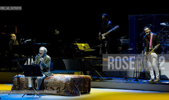 Rome, Auditorium Music Park Jun 26 2013.Luglio suona bene 2013 .Franco Battiato in concert Aria di Rivoluzione.. ©Riccardo Musacchio & Flavio Ianniello/Rosebud2