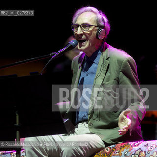 Rome, Auditorium Music Park Jun 26 2013.Luglio suona bene 2013 .Franco Battiato in concert Aria di Rivoluzione.. ©Riccardo Musacchio & Flavio Ianniello/Rosebud2