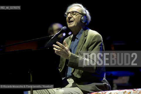 Rome, Auditorium Music Park Jun 26 2013.Luglio suona bene 2013 .Franco Battiato in concert Aria di Rivoluzione.. ©Riccardo Musacchio & Flavio Ianniello/Rosebud2