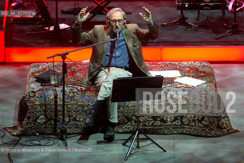 Rome, Auditorium Music Park Jun 26 2013.Luglio suona bene 2013 .Franco Battiato in concert Aria di Rivoluzione.. ©Riccardo Musacchio & Flavio Ianniello/Rosebud2