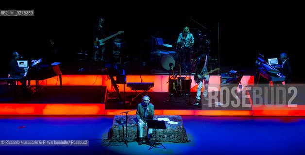 Rome, Auditorium Music Park Jun 26 2013.Luglio suona bene 2013 .Franco Battiato in concert Aria di Rivoluzione.. ©Riccardo Musacchio & Flavio Ianniello/Rosebud2