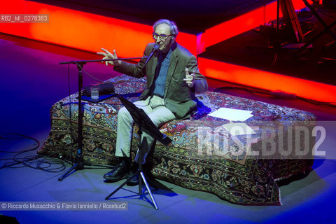 Rome, Auditorium Music Park Jun 26 2013.Luglio suona bene 2013 .Franco Battiato in concert Aria di Rivoluzione.. ©Riccardo Musacchio & Flavio Ianniello/Rosebud2