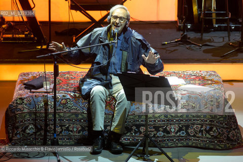 Rome, Auditorium Music Park Jun 26 2013.Luglio suona bene 2013 .Franco Battiato in concert Aria di Rivoluzione.. ©Riccardo Musacchio & Flavio Ianniello/Rosebud2