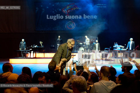Rome, Auditorium Music Park Jun 26 2013.Luglio suona bene 2013 .Franco Battiato in concert Aria di Rivoluzione.. ©Riccardo Musacchio & Flavio Ianniello/Rosebud2