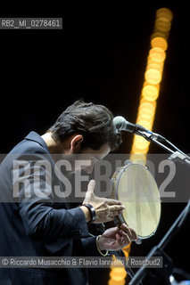 Rome, Auditorium Music Park  Jun 29 2013.Luglio suona bene 2013 .Goran Bregovic La Notte della Taranta .Wedding and Funeral Band, Orchestra de La Notte della Taranta .Enza Pagliara voce and Alessia Tondo voice.. ©Riccardo Musacchio & Flavio Ianniello/Rosebud2