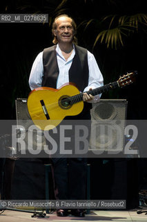 Rome, Auditorium Music Park  Jul 04 2013.Luglio suona bene 2013 .Paco de Lucia y El Grupo “Immortalidad de un Concierto . ©Riccardo Musacchio & Flavio Ianniello/Rosebud2