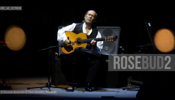 Rome, Auditorium Music Park  Jul 04 2013.Luglio suona bene 2013 .Paco de Lucia y El Grupo “Immortalidad de un Concierto . ©Riccardo Musacchio & Flavio Ianniello/Rosebud2