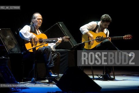 Rome, Auditorium Music Park  Jul 04 2013.Luglio suona bene 2013 .Paco de Lucia y El Grupo “Immortalidad de un Concierto . ©Riccardo Musacchio & Flavio Ianniello/Rosebud2