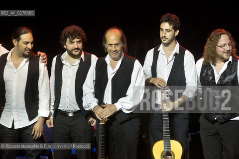 Rome, Auditorium Music Park  Jul 04 2013.Luglio suona bene 2013 .Paco de Lucia y El Grupo “Immortalidad de un Concierto . ©Riccardo Musacchio & Flavio Ianniello/Rosebud2
