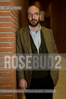 Roma, Auditorium Parco della Musica 17 03 2013.Libri come. Festa del Libro e della Lettura .Premi Strega si incontrano: .Alessandro Piperno e Walter Siti vincitori del Premio Strega 2012 e 2013 si incontrano in un dialogo che anticipa di 4 mesi prima la vittoria di Walter Siti del 2013. ©Riccardo Musacchio & Flavio Ianniello/Rosebud2