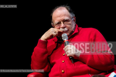 Roma, Auditorium Parco della Musica 17 03 2013.Libri come. Festa del Libro e della Lettura .Premi Strega si incontrano: .Alessandro Piperno e Walter Siti vincitori del Premio Strega 2012 e 2013 si incontrano in un dialogo che anticipa di 4 mesi prima la vittoria di Walter Siti del 2013. ©Riccardo Musacchio & Flavio Ianniello/Rosebud2