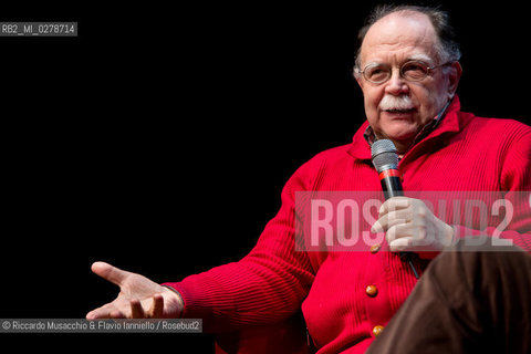 Roma, Auditorium Parco della Musica 17 03 2013.Libri come. Festa del Libro e della Lettura .Premi Strega si incontrano: .Alessandro Piperno e Walter Siti vincitori del Premio Strega 2012 e 2013 si incontrano in un dialogo che anticipa di 4 mesi prima la vittoria di Walter Siti del 2013. ©Riccardo Musacchio & Flavio Ianniello/Rosebud2