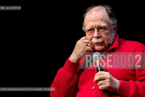 Roma, Auditorium Parco della Musica 17 03 2013.Libri come. Festa del Libro e della Lettura .Premi Strega si incontrano: .Alessandro Piperno e Walter Siti vincitori del Premio Strega 2012 e 2013 si incontrano in un dialogo che anticipa di 4 mesi prima la vittoria di Walter Siti del 2013. ©Riccardo Musacchio & Flavio Ianniello/Rosebud2