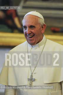 Città del Vaticano, Biblioteca Jul 04 2012.Pope Francesco meets  George Maxwell Richards president of Trinidada and Tobagos repubblic.. ©Riccardo Musacchio & Flavio Ianniello/Rosebud2