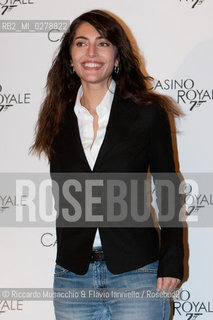 Rome, Dec 14 2006.Photocall of the Usa movie Casino Royal (007), director Ian Fleming..in the picture: the italian actress Caterina Murino.. ©Riccardo Musacchio & Flavio Ianniello/Rosebud2