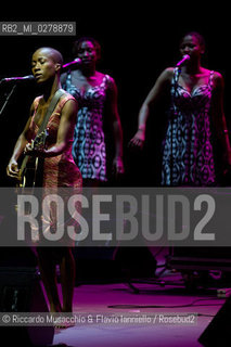 Rome, Auditorium Music Park Jul 14 2013.Malian singer, songwriter and guitarist Rokia Traoré in concert: Beautiful Africa. ©Riccardo Musacchio & Flavio Ianniello/Rosebud2