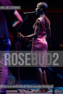 Rome, Auditorium Music Park Jul 14 2013.Malian singer, songwriter and guitarist Rokia Traoré in concert: Beautiful Africa. ©Riccardo Musacchio & Flavio Ianniello/Rosebud2