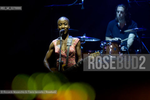 Rome, Auditorium Music Park Jul 14 2013.Malian singer, songwriter and guitarist Rokia Traoré in concert: Beautiful Africa. ©Riccardo Musacchio & Flavio Ianniello/Rosebud2