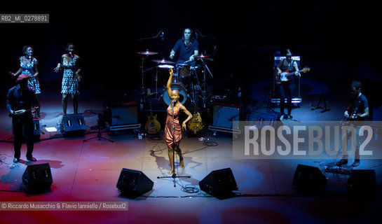 Rome, Auditorium Music Park Jul 14 2013.Malian singer, songwriter and guitarist Rokia Traoré in concert: Beautiful Africa. ©Riccardo Musacchio & Flavio Ianniello/Rosebud2