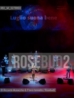 Rome, Auditorium Music Park Jul 14 2013.Malian singer, songwriter and guitarist Rokia Traoré in concert: Beautiful Africa. ©Riccardo Musacchio & Flavio Ianniello/Rosebud2