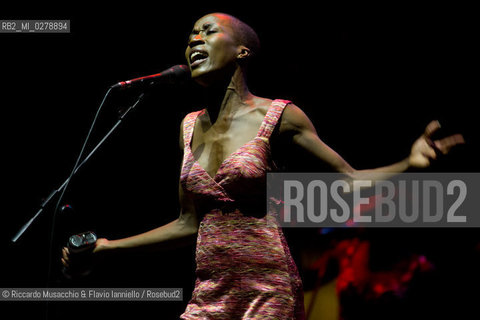 Rome, Auditorium Music Park Jul 14 2013.Malian singer, songwriter and guitarist Rokia Traoré in concert: Beautiful Africa. ©Riccardo Musacchio & Flavio Ianniello/Rosebud2
