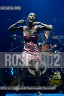 Rome, Auditorium Music Park Jul 14 2013.Malian singer, songwriter and guitarist Rokia Traoré in concert: Beautiful Africa. ©Riccardo Musacchio & Flavio Ianniello/Rosebud2