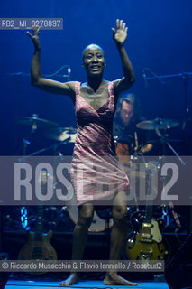 Rome, Auditorium Music Park Jul 14 2013.Malian singer, songwriter and guitarist Rokia Traoré in concert: Beautiful Africa. ©Riccardo Musacchio & Flavio Ianniello/Rosebud2