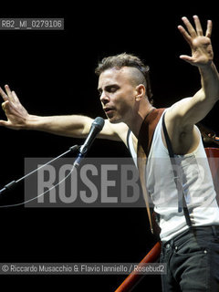 Rome, Auditorium Music Park Jul 16 2013.Israeli singer-songwriter and musician Asaf Avidan in concert: Different Pulses . ©Riccardo Musacchio & Flavio Ianniello/Rosebud2
