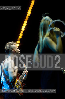 Rome, Auditorium Music Park Jul 16 2013.Israeli singer-songwriter and musician Asaf Avidan in concert: Different Pulses . ©Riccardo Musacchio & Flavio Ianniello/Rosebud2